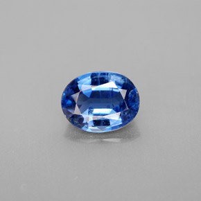 2,26 ctw natürlicher blauer Disthen, Oval Schliff, VS-SI