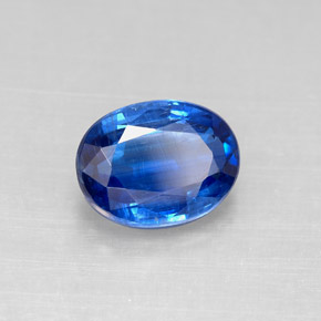2,48 ctw natürlicher blauer Disthen, Oval Schliff, VS-SI
