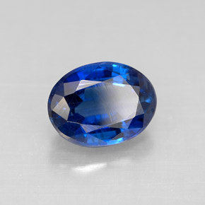 2,44 ctw natürlicher blauer Disthen, Oval Schliff, VS-SI