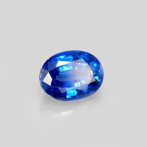 2,26 ctw natürlicher blauer Disthen, Oval Schliff, VS-SI