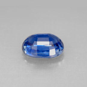 2,44 ctw natürlicher blauer Disthen, Oval Schliff, VS