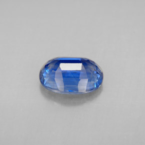 2,25 ctw natürlicher blauer Disthen, Oval Schliff, VS
