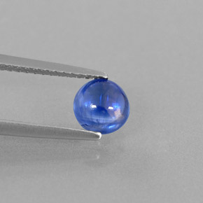 0,91 ctw natürlicher blauer Disthen, Transparent, Transparent / Lichtdurchlässig