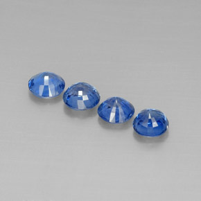  ct natürliche Blau Kyanit-Edelsteine, Rund Schliff, VS-SI
