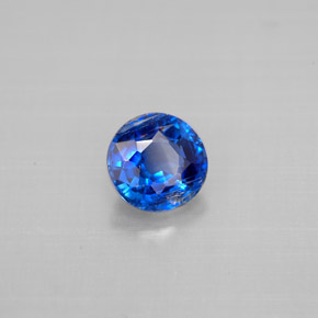 1,05 ctw natürlicher blauer Disthen, Rundschliff, VS-SI