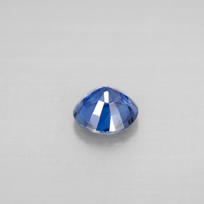 0,89 ctw natürlicher blauer Disthen, Rundschliff, VS-SI