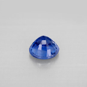 1,16 ctw natürlicher blauer Disthen, Rundschliff, VS-SI