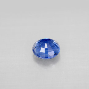 1,00 ctw natürlicher blauer Disthen, Rundschliff, VS-SI