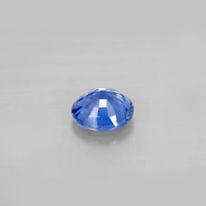 0,92 ctw natürlicher blauer Disthen, Rundschliff, VS-SI