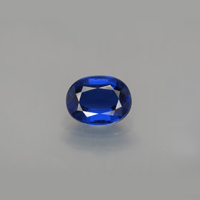 2,66 ctw natürlicher blauer Disthen, Oval Schliff, VS