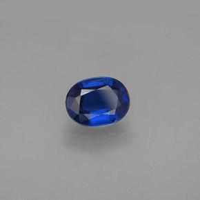2,66 ctw natürlicher blauer Disthen, Oval Schliff, VS