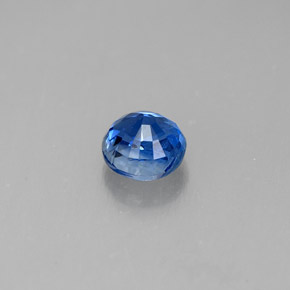 0,65 ctw natürlicher blauer Disthen, Rundschliff, SI