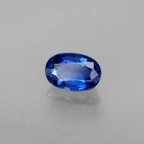 0,69 ctw natürlicher blauer Disthen, Oval Schliff, VS-SI