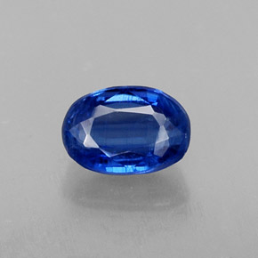 0,78 ctw natürlicher blauer Disthen, Oval Schliff, VS-SI