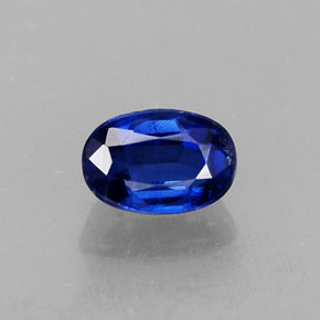 0,78 ctw natürlicher blauer Disthen, Oval Schliff, VS-SI