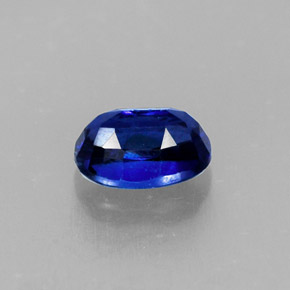 0,78 ctw natürlicher blauer Disthen, Oval Schliff, VS-SI