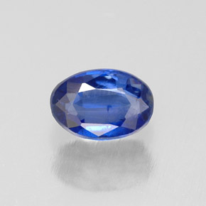 0,69 ctw natürlicher blauer Disthen, Oval Schliff, VS-SI