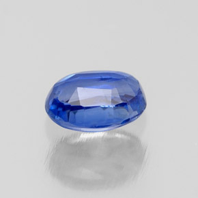 0,69 ctw natürlicher blauer Disthen, Oval Schliff, VS-SI