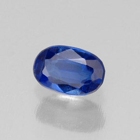 0,72 ctw natürlicher blauer Disthen, Oval Schliff, VS-SI
