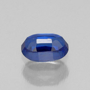0,72 ctw natürlicher blauer Disthen, Oval Schliff, VS-SI