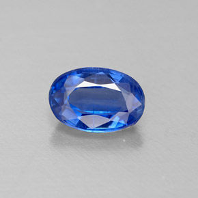 0,68 ctw natürlicher blauer Disthen, Oval Schliff, VS-SI