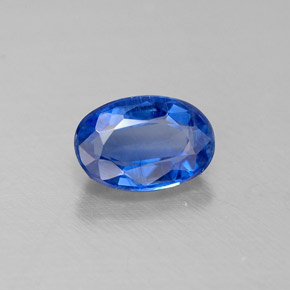 0,68 ctw natürlicher blauer Disthen, Oval Schliff, VS-SI
