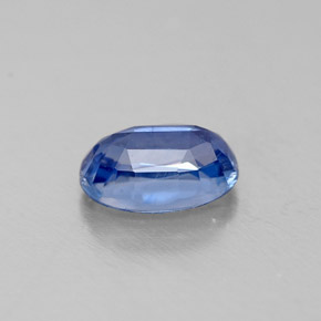 0,68 ctw natürlicher blauer Disthen, Oval Schliff, VS-SI