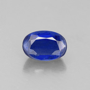 0,72 ctw natürlicher blauer Disthen, Oval Schliff, VS-SI