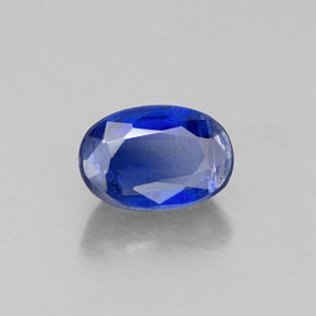 0,72 ctw natürlicher blauer Disthen, Oval Schliff, VS-SI