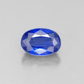0,78 ctw natürlicher blauer Disthen, Oval Schliff, VS-SI
