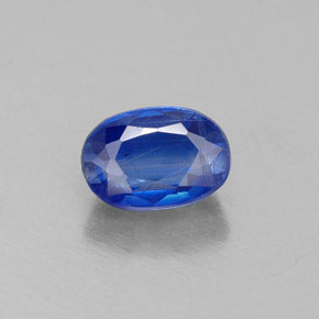 0,81 ctw natürlicher blauer Disthen, Oval Schliff, VS-SI