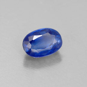 0,81 ctw natürlicher blauer Disthen, Oval Schliff, VS-SI