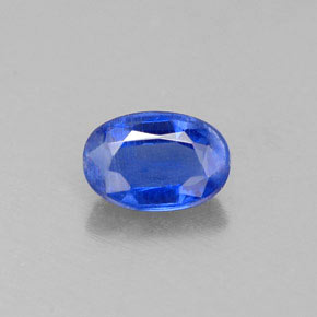 0,64 ctw natürlicher blauer Disthen, Oval Schliff, VS-SI