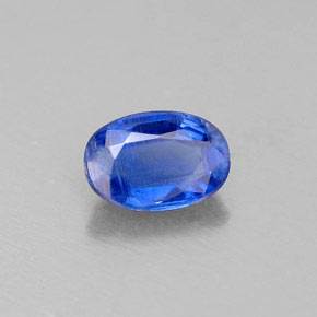 0,64 ctw natürlicher blauer Disthen, Oval Schliff, VS-SI