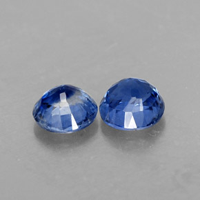  ct natürliche blauer Disthen-Edelsteine, Rundschliff, VS-SI