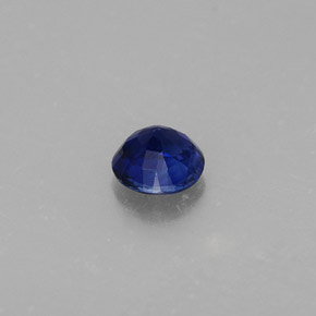 0,45 ctw natürlicher blauer Disthen, Rundschliff, VS