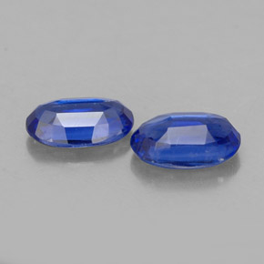  ct natürliche blauer Disthen-Edelsteine, Oval Schliff, VS