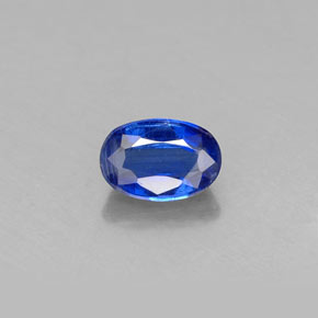 0,71 ctw natürlicher blauer Disthen, Oval Schliff, VS-SI