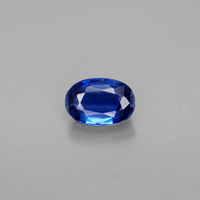 0,80 ctw natürlicher blauer Disthen, Oval Schliff, VS-SI
