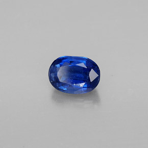 0,93 ctw natürlicher blauer Disthen, Oval Schliff, VS-SI