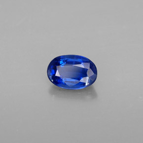 0,56 ctw natürlicher blauer Disthen, Oval Schliff, VS