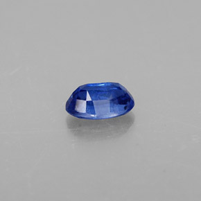 0,56 ctw natürlicher blauer Disthen, Oval Schliff, VS