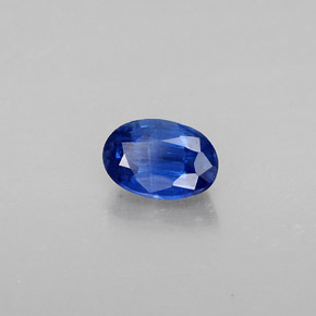 0,69 ctw natürlicher blauer Disthen, Oval Schliff, SI