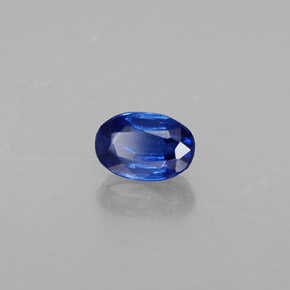 0,68 ctw natürlicher blauer Disthen, Oval Schliff, VS-SI