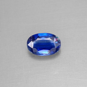 0,58 ctw natürlicher blauer Disthen, Oval Schliff, VS-SI