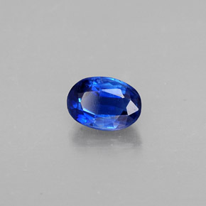 0,71 ctw natürlicher blauer Disthen, Oval Schliff, VS