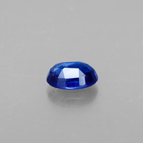 0,71 ctw natürlicher blauer Disthen, Oval Schliff, VS
