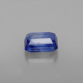 0,96 ctw natürlicher blauer Disthen, Smaragdschliff, VS