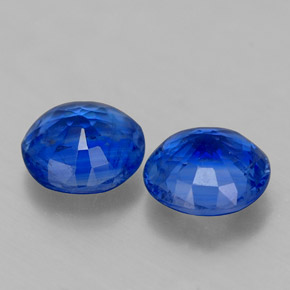  ct natürliche Blau Kyanit-Edelsteine, Rund Schliff, VS-SI