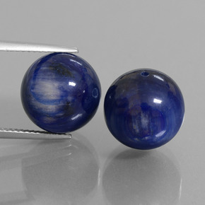 ct natürliche blauer Disthen-Edelsteine, Sphäre / Kugel, Lichtundurchlässig